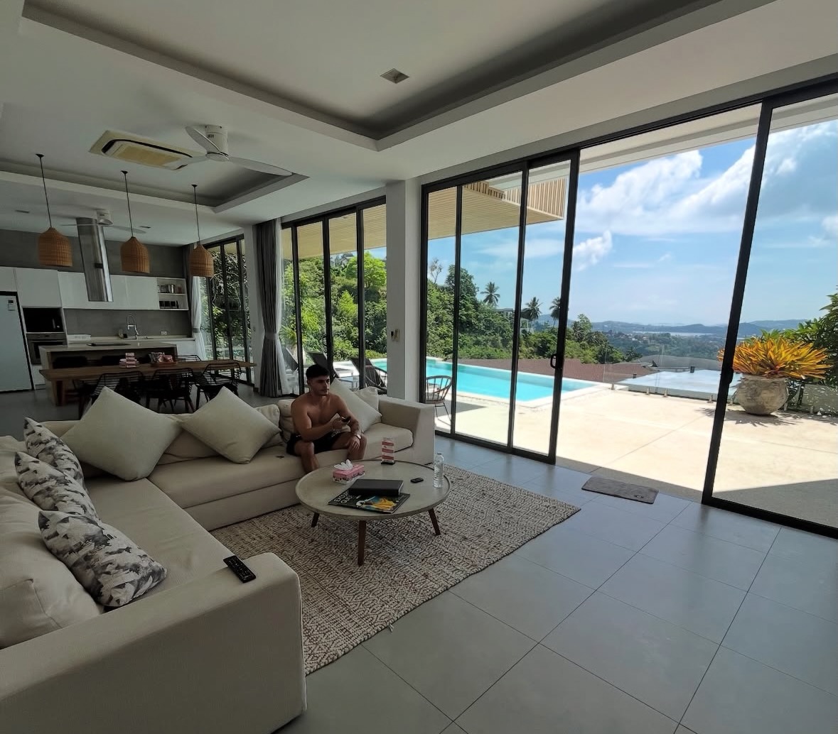 Villa interior — the standard